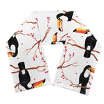 Toco Toucan Pattern Print Scarf