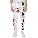 Toco Toucan Pattern Print Scuba Joggers