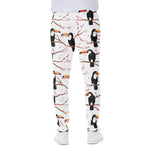 Toco Toucan Pattern Print Scuba Joggers
