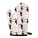 Toco Toucan Pattern Print Single Oven Mitt
