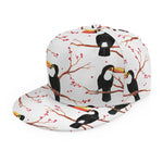 Toco Toucan Pattern Print Snapback Cap