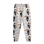Toco Toucan Pattern Print Sweatpants