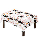 Toco Toucan Pattern Print Tablecloth