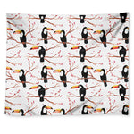 Toco Toucan Pattern Print Tapestry