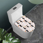 Toco Toucan Pattern Print Toilet Lid Cover