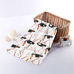 Toco Toucan Pattern Print Towel