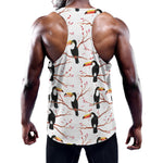 Toco Toucan Pattern Print Training Tank Top