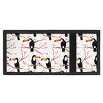 Toco Toucan Pattern Print Trifold Wallet
