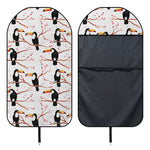 Toco Toucan Pattern Print Waterproof Car Seat Cover