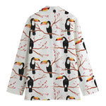 Toco Toucan Pattern Print Women's Blazer