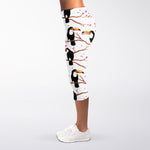 Toco Toucan Pattern Print Women's Capri Leggings