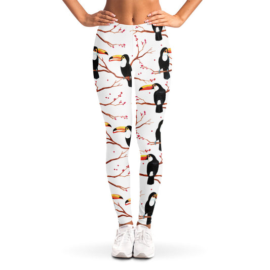 Toco Toucan Pattern Print Women's Leggings