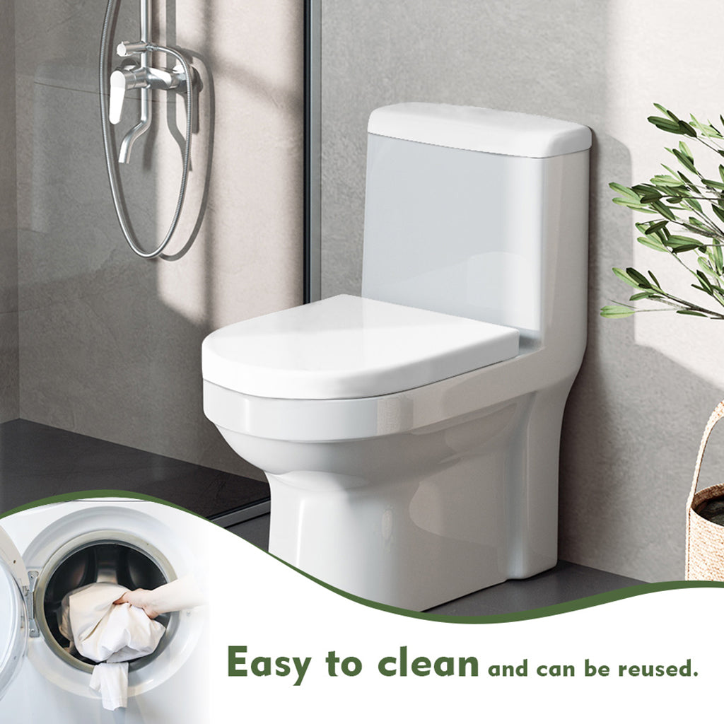 Monster Eyes Pattern Print Toilet Lid And Tank Cover Set