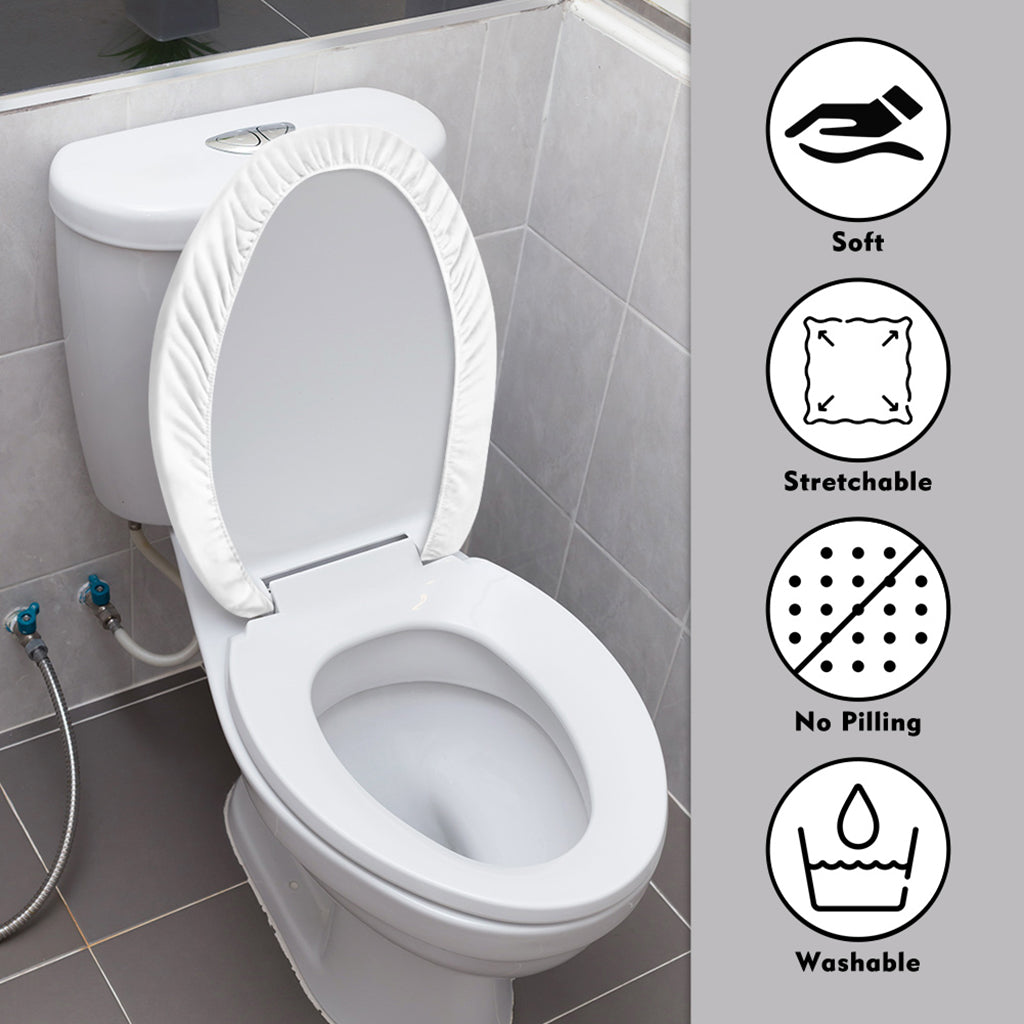 Cartoon Mummy Pattern Print Toilet Lid Cover