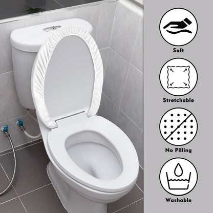 Armistice Day Poppy Pattern Print Toilet Lid Cover
