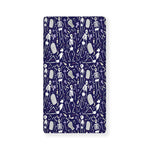 Tomb And Skeleton Pattern Print Baby Crib Sheet