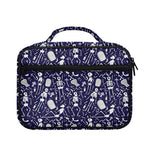 Tomb And Skeleton Pattern Print Briefcase Bible Bag
