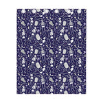 Tomb And Skeleton Pattern Print Curtain