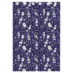 Tomb And Skeleton Pattern Print Curtain