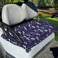 Tomb And Skeleton Pattern Print Golf Cart Seat Cover