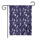 Tomb And Skeleton Pattern Print House Flag