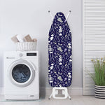 Tomb And Skeleton Pattern Print Ironing Board Cover
