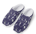 Tomb And Skeleton Pattern Print Mesh Casual Shoes