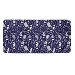 Tomb And Skeleton Pattern Print Towel