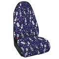 Tomb And Skeleton Pattern Print Waterproof Car Seat Cover