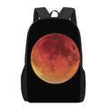 Total Lunar Eclipse Print 17 Inch Backpack