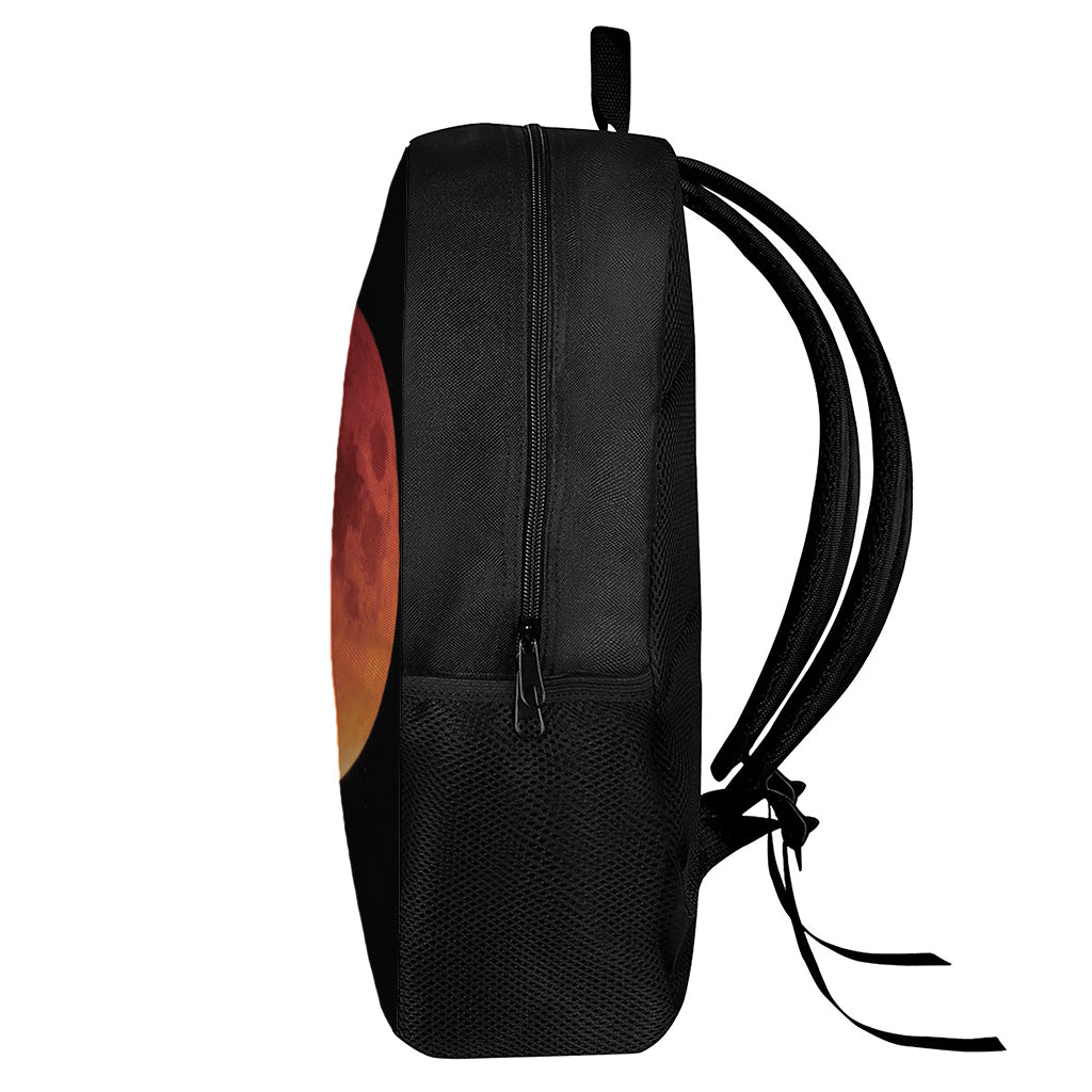 Total Lunar Eclipse Print 17 Inch Backpack