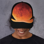 Total Lunar Eclipse Print Baseball Cap