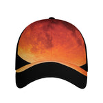 Total Lunar Eclipse Print Baseball Cap