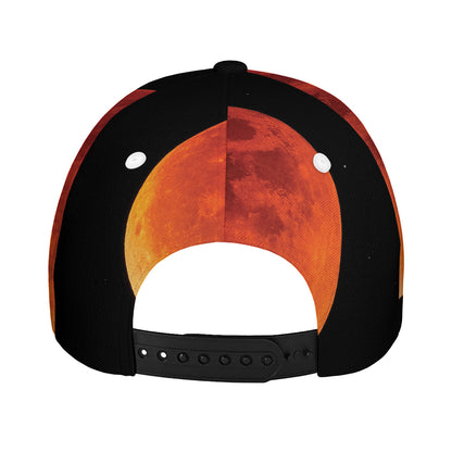 Total Lunar Eclipse Print Baseball Cap