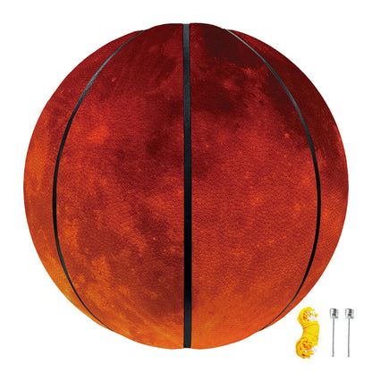 Total Lunar Eclipse Print Basketball
