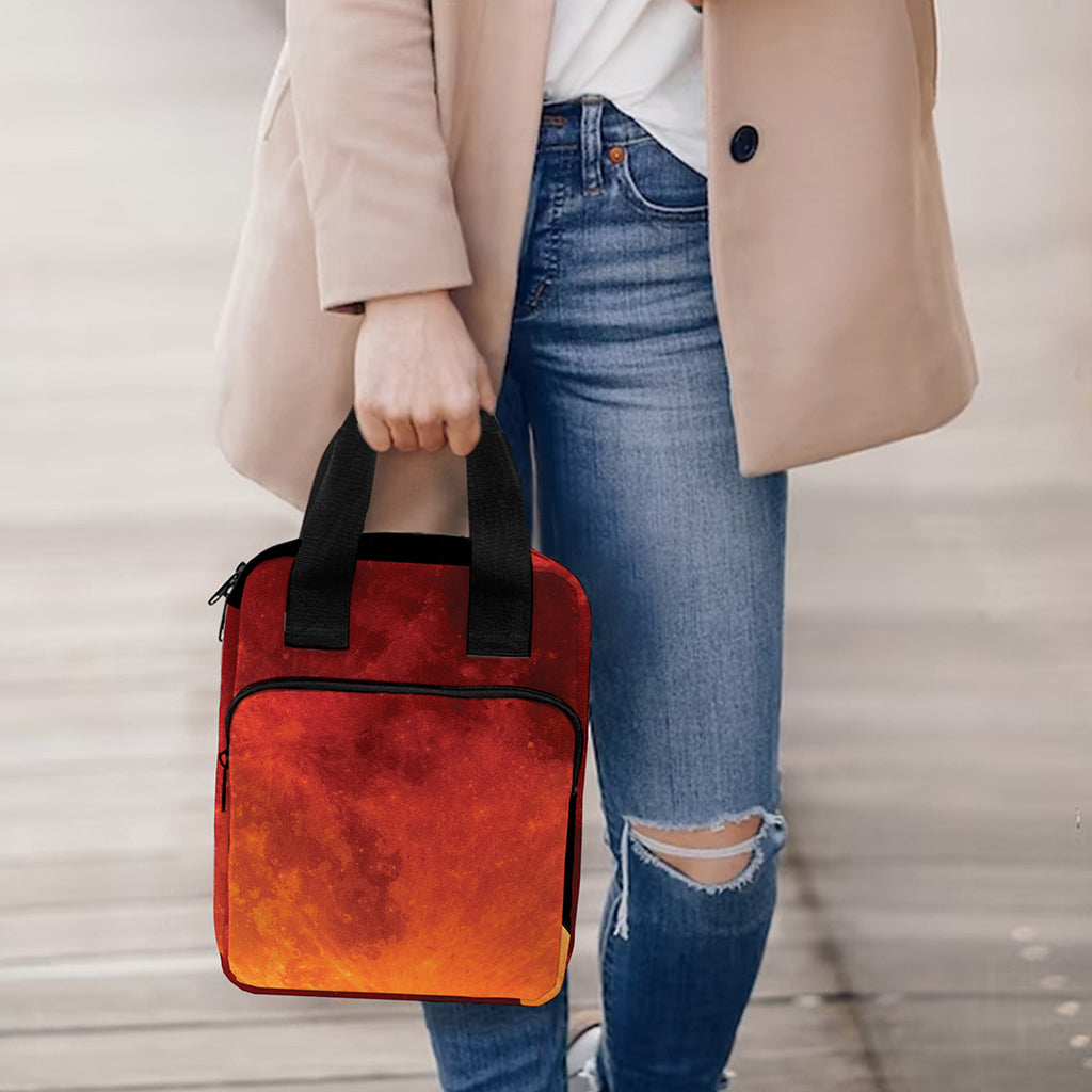 Total Lunar Eclipse Print Bible Tote Bag
