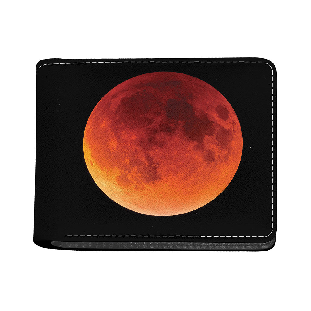 Total Lunar Eclipse Print Bifold Wallet