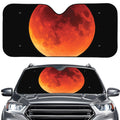 Total Lunar Eclipse Print Car Windshield Sun Shade