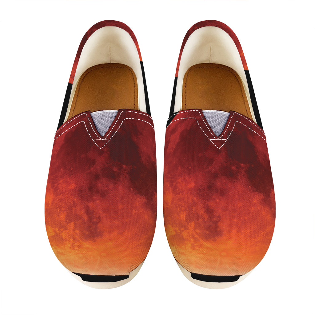 Total Lunar Eclipse Print Casual Shoes