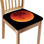 Total Lunar Eclipse Print Chair Cushion Cover