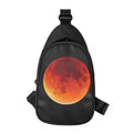 Total Lunar Eclipse Print Sling Bag