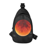 Total Lunar Eclipse Print Chest Bag
