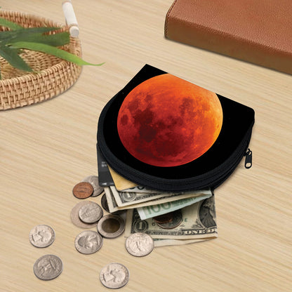 Total Lunar Eclipse Print Coin Purse