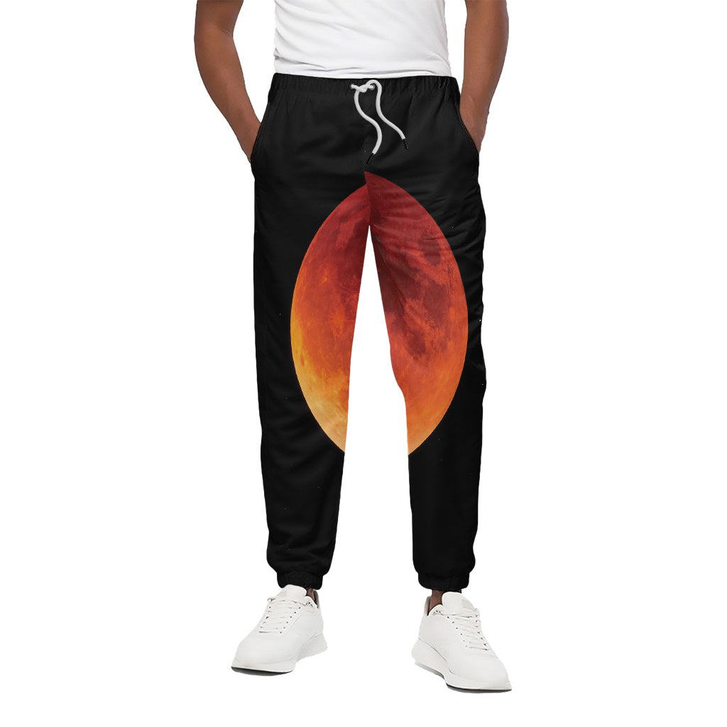 Total Lunar Eclipse Print Cotton Pants