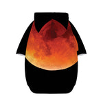 Total Lunar Eclipse Print Dog Zip Up Hoodie