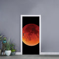 Total Lunar Eclipse Print Door Sticker
