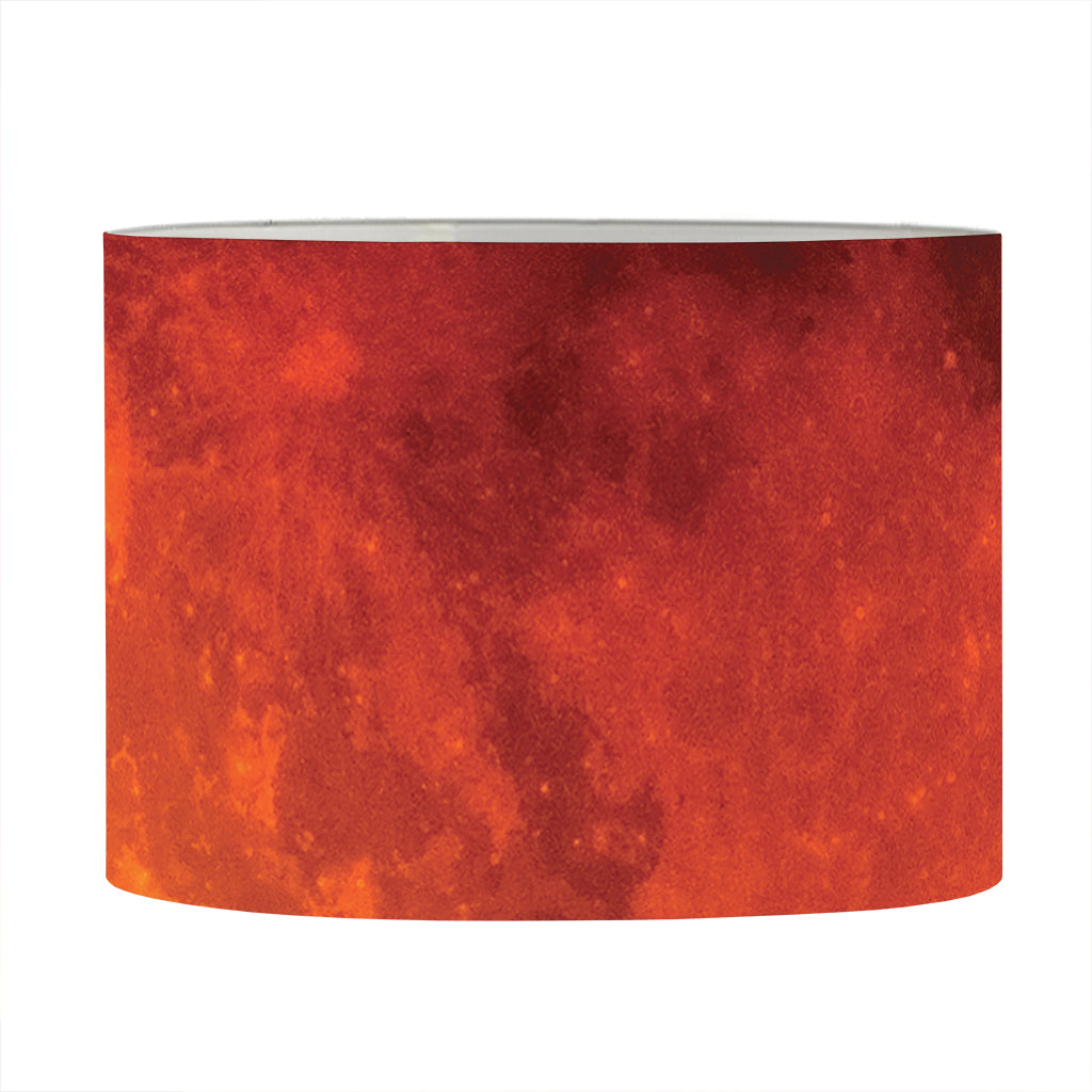 Total Lunar Eclipse Print Drum Lamp Shade