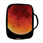 Total Lunar Eclipse Print Front Pocket Bible Bag