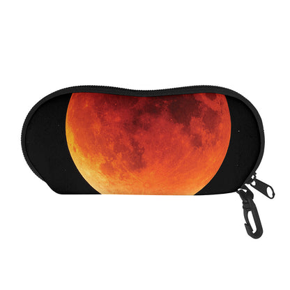 Total Lunar Eclipse Print Glasses Case