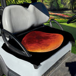 Total Lunar Eclipse Print Golf Cart Seat Cover